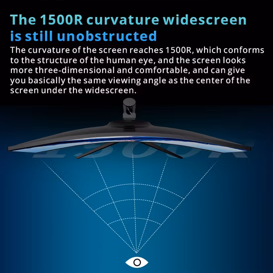 El precio barato 31,5 monitores curvos ordenador del juego de la pantalla ancha 4K 60Hz de la pulgada